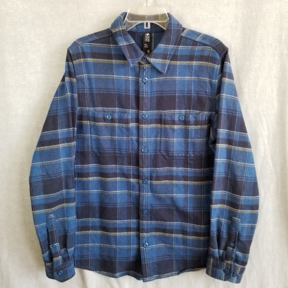 MOUNTAIN‎ HARDWEAR Mens Medium Shirt Heavyweight Flannel  SHACKET Cotton Jacket